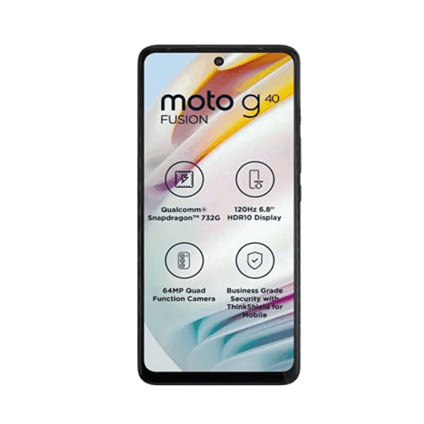 MOTOROLA G40 Fusion (Frosted Champagne, 128 GB) (6 GB RAM)