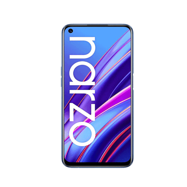 Realme narzo 30 (Racing Blue, 6GB RAM, 128GB Storage) - MediaTek Helio G95 processor I Full HD+ display with No Cost EMI